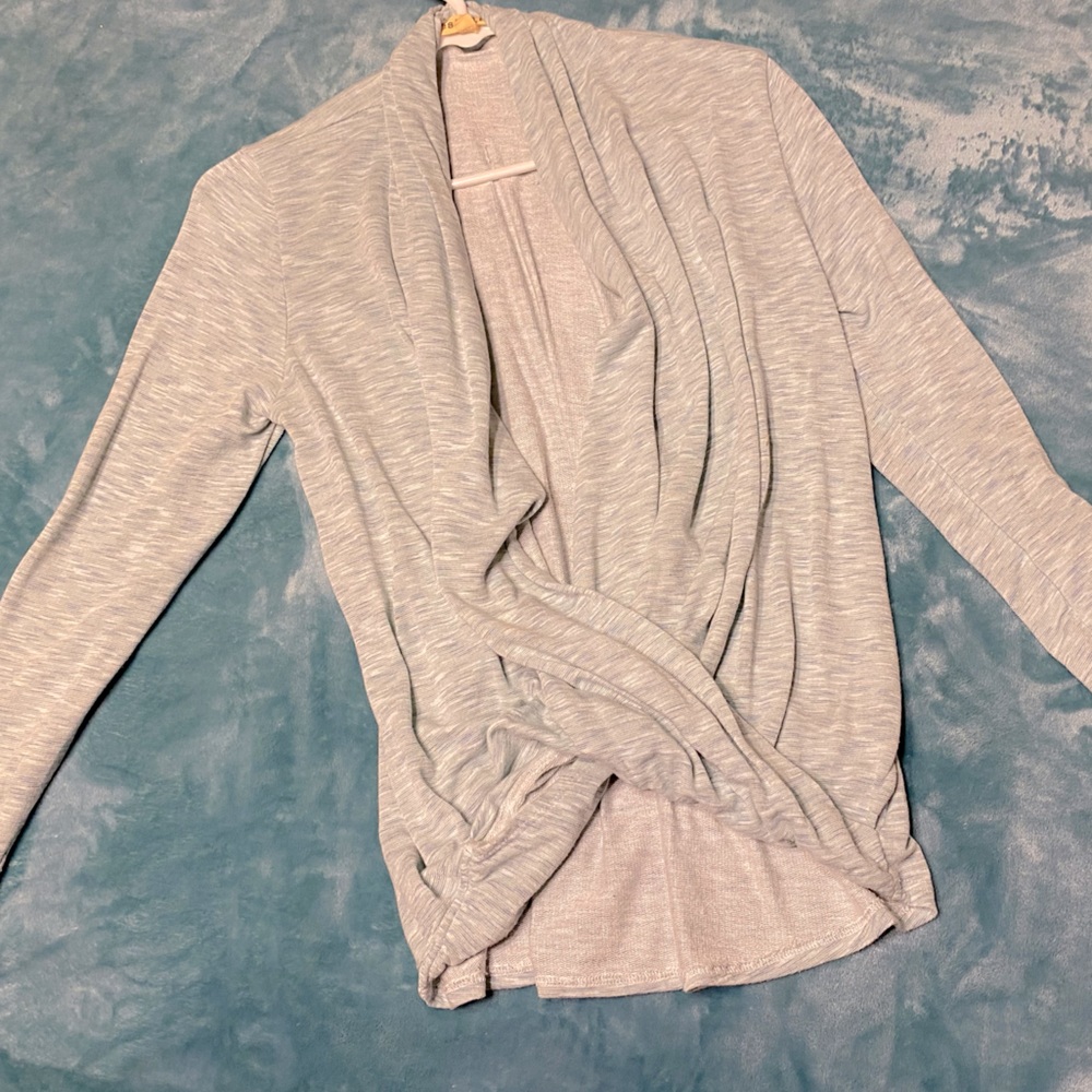 Women’s open front sweater